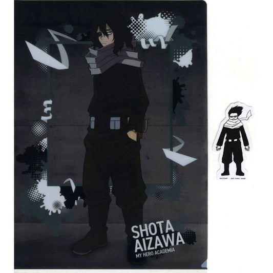My Hero Academia Shota Aizawa Ichiban Kuji Flow of Years A4 Clear File & Sticker Prize H [USED]