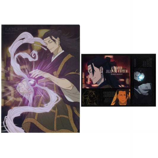 Jujutsu Kaisen: Shibuya Incident Suguru Getou Ichiban Kuji 3 A4 Clear File & Sticker Set Prize D [USED]