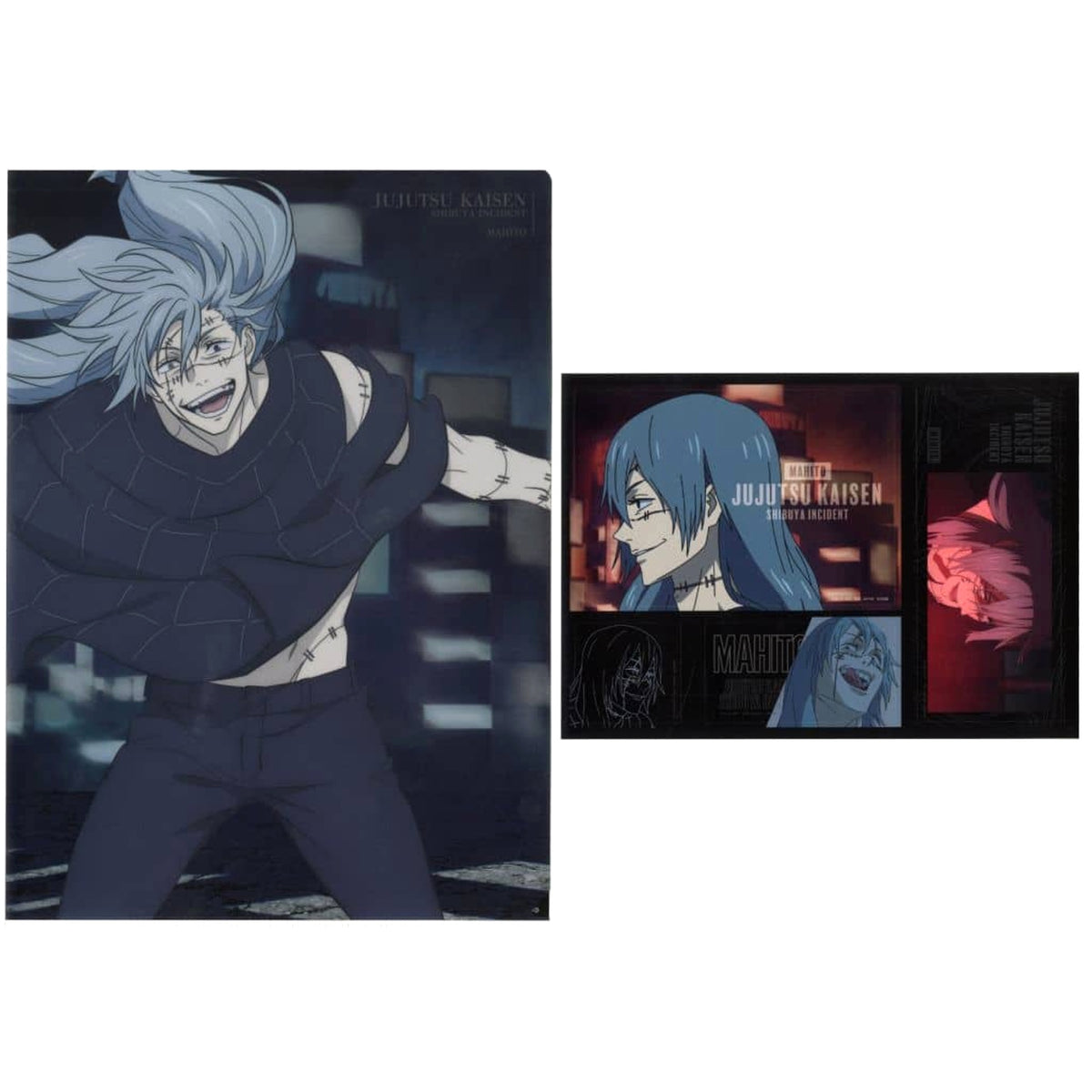 Jujutsu Kaisen: Shibuya Incident Mahito Ichiban Kuji 3 A4 Clear File & Sticker Set Prize D [USED]