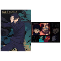 Jujutsu Kaisen: Shibuya Incident Ryomen Sukuna Megumi Fushiguro Ichiban Kuji 3 A4 Clear File & Sticker Set Prize D [USED]