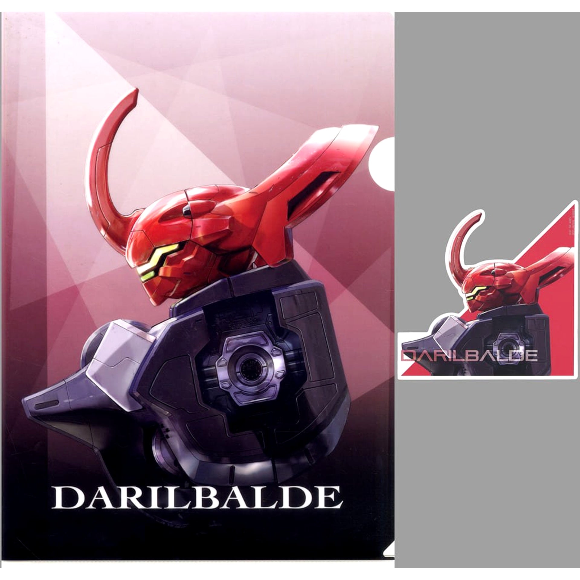 Mobile Suit Gundam: The Witch from Mercury Darilbalde Ichiban Kuji Vol.3 My Fullest Blessing to You A4 Clear File & Sticker Prize F [USED]