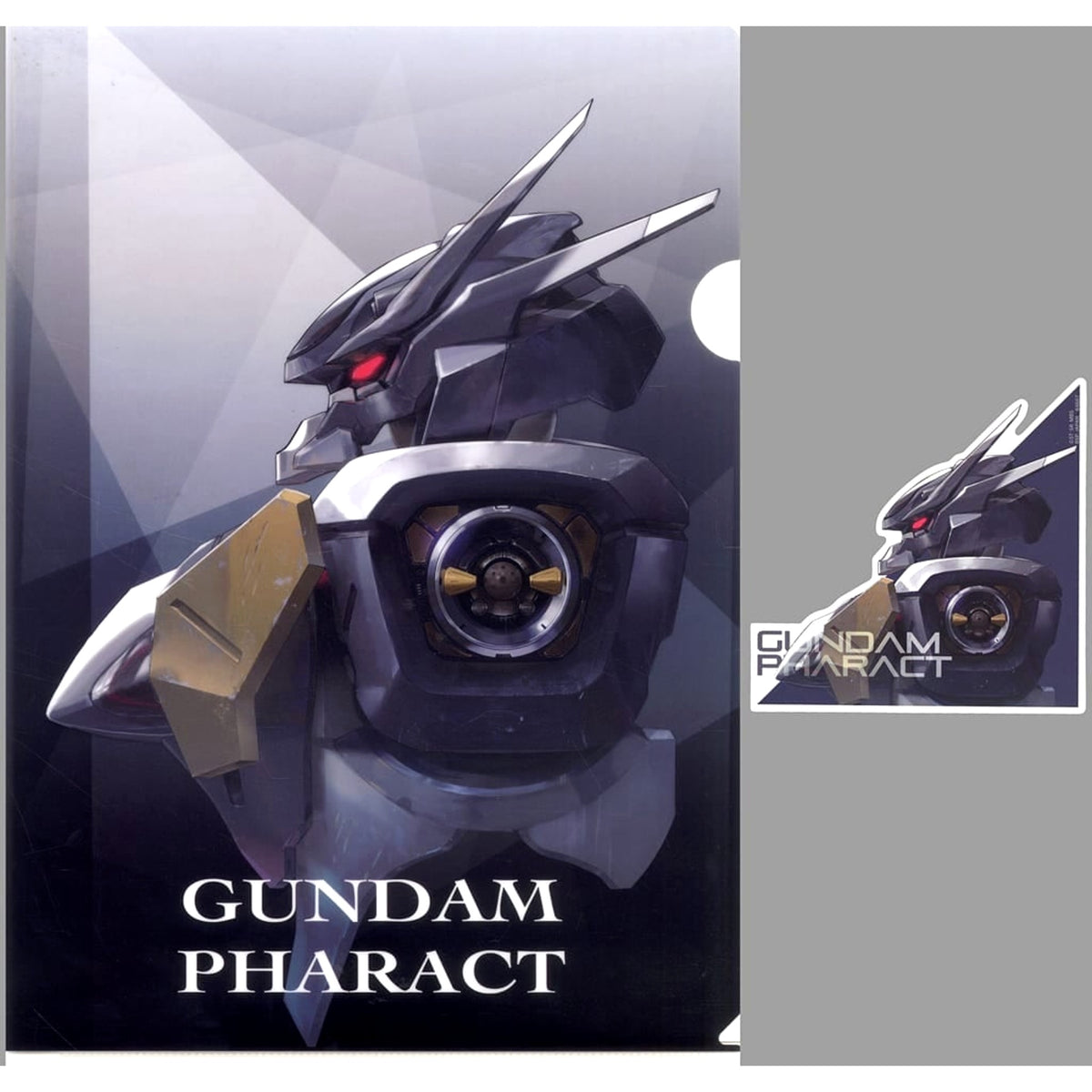 Mobile Suit Gundam: The Witch from Mercury Gundam Pharact Ichiban Kuji Vol.3 My Fullest Blessing to You A4 Clear File & Sticker Prize F [USED]