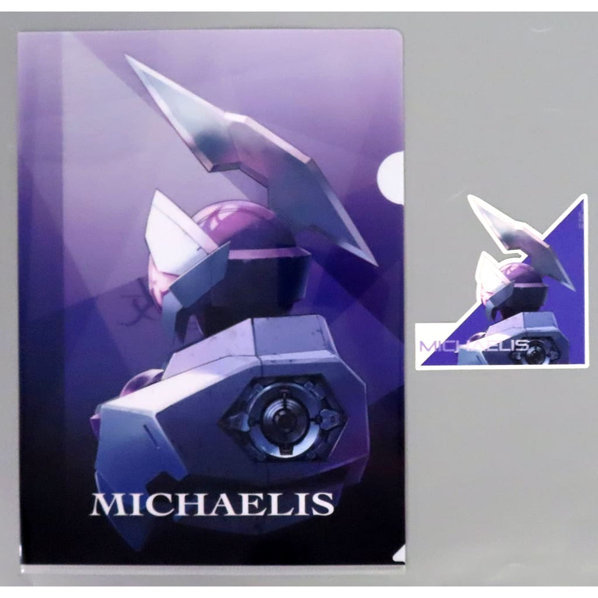 Mobile Suit Gundam: The Witch from Mercury Michaellis Ichiban Kuji Vol.3 My Fullest Blessing to You A4 Clear File & Sticker Prize F [USED]