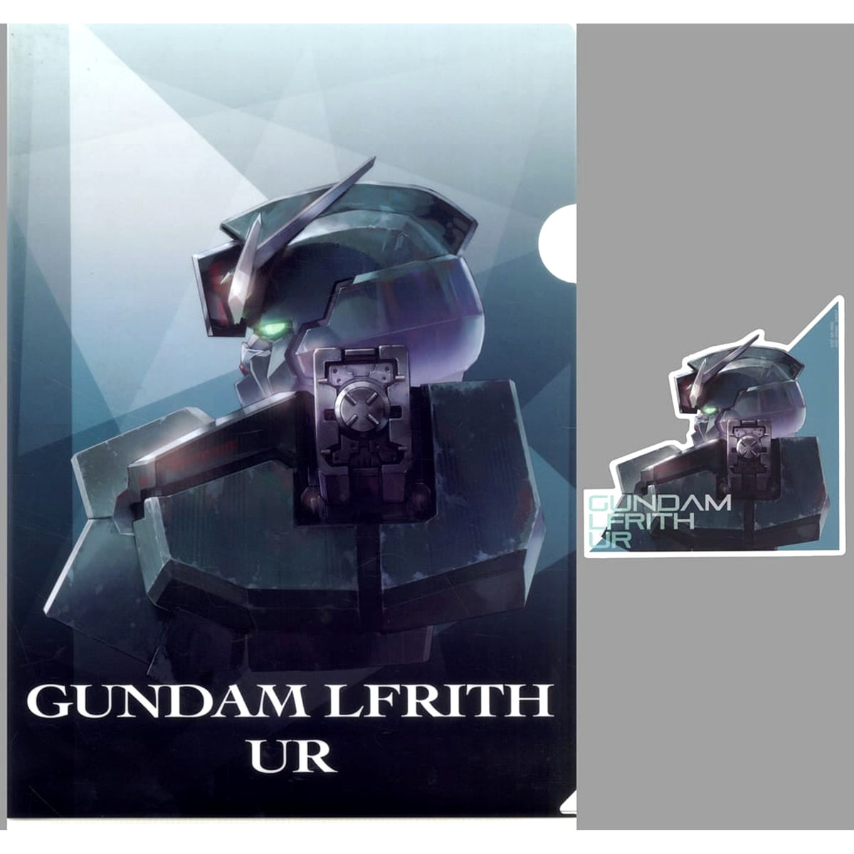 Mobile Suit Gundam: The Witch from Mercury Gundam Lfrith UR Ichiban Kuji Vol.3 My Fullest Blessing to You A4 Clear File & Sticker Prize F [USED]