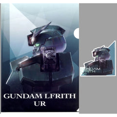 Mobile Suit Gundam: The Witch from Mercury Gundam Lfrith UR Ichiban Kuji Vol.3 My Fullest Blessing to You A4 Clear File & Sticker Prize F [USED]