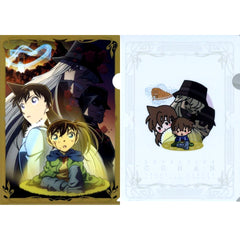 Group - Roller Coaster Murder Case K Prize A4 Clear File Set of 2 Sega Lucky Kuji Detective Conan Memorial Cut FILE.2 [USED]