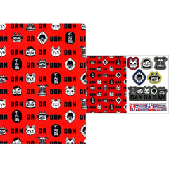 Dandadan Patterned Ichiban Kuji Occultic Battle, Begin! A4 Clear File & Sticker Set Prize E [USED]