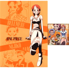 One Piece Nami & Others Ichiban Kuji Road to Dawn: Adventure's Journey A4 Clear File & Sticker Prize H [USED]