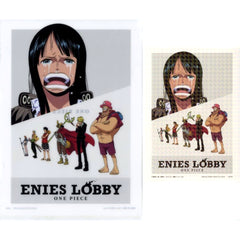 One Piece Robin & Others Enies Lobby Arc Ichiban Kuji The Greatest Battle: To the Grand Line A4 Clear File & Sticker Set Selectable Assortment Prize I [USED]