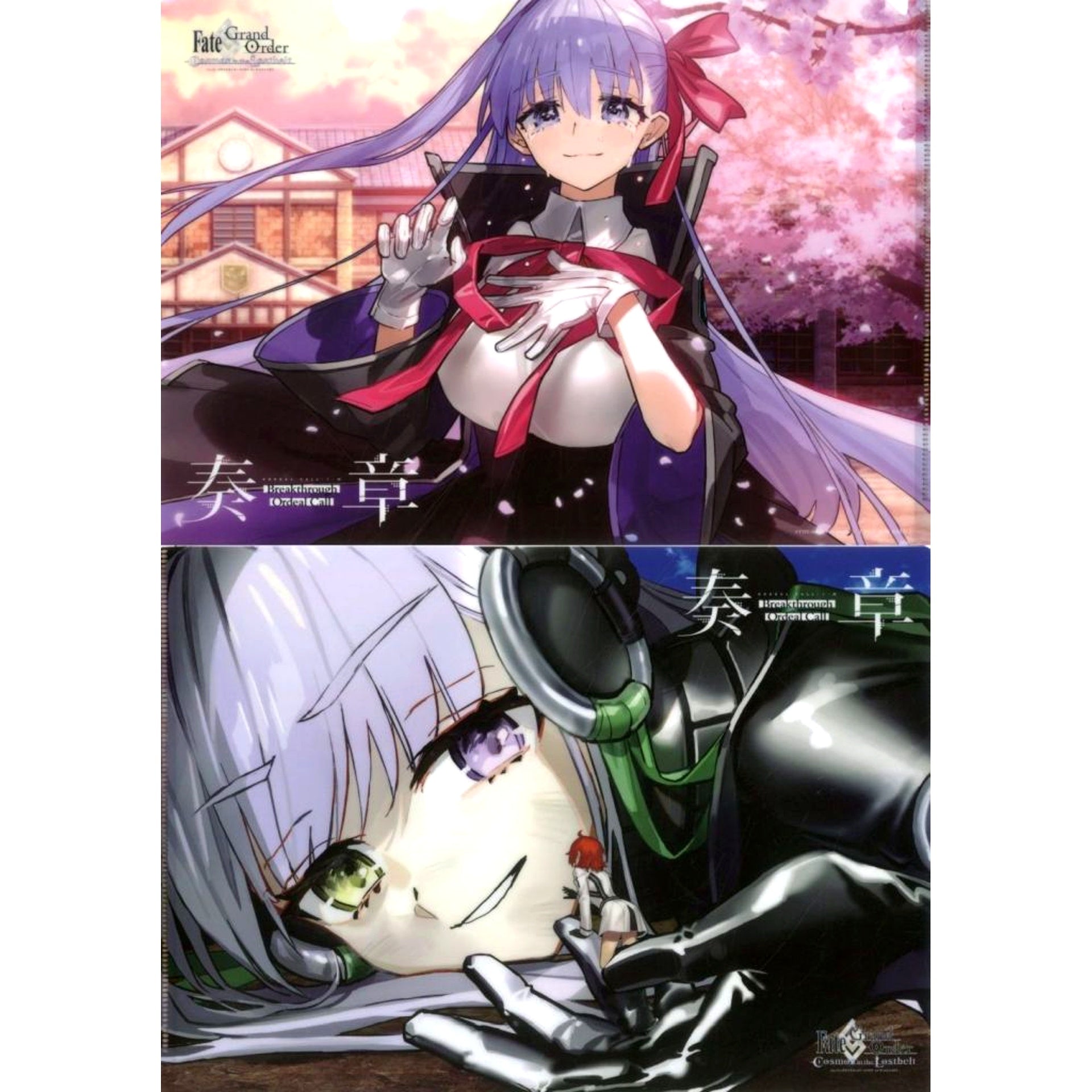 Moon Cancer BB Cosmo & Alter Ego Kingprotea Alter Fate/Grand Order Ordeal Call III Memories Campaign Winning Prize Original Clear File [USED]