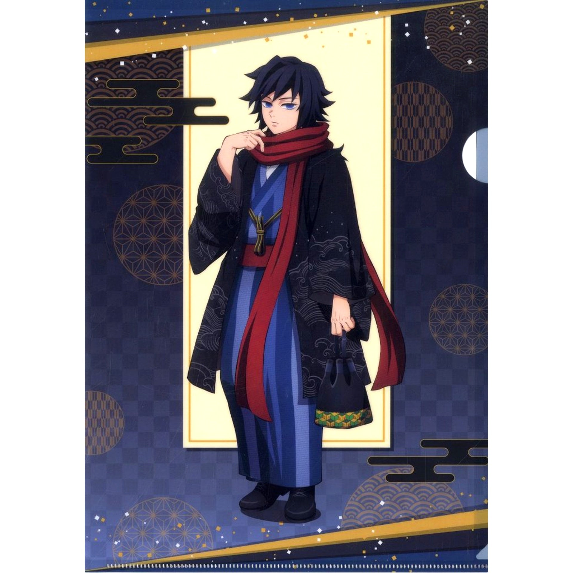Giyu Tomioka A4 Clear File Demon Slayer Orchestra Concert Kimetsu no Kanade Hashira Training Arc / Kimetsu no Utage Hashira Training Arc [USED]