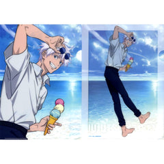 Satoru Gojo Time of Bright Daylight F Prize Jujutsu Kaisen Time of Bright Daylight and Time of Twilight A4 Clear File Set Sega Lucky Kuji [USED]