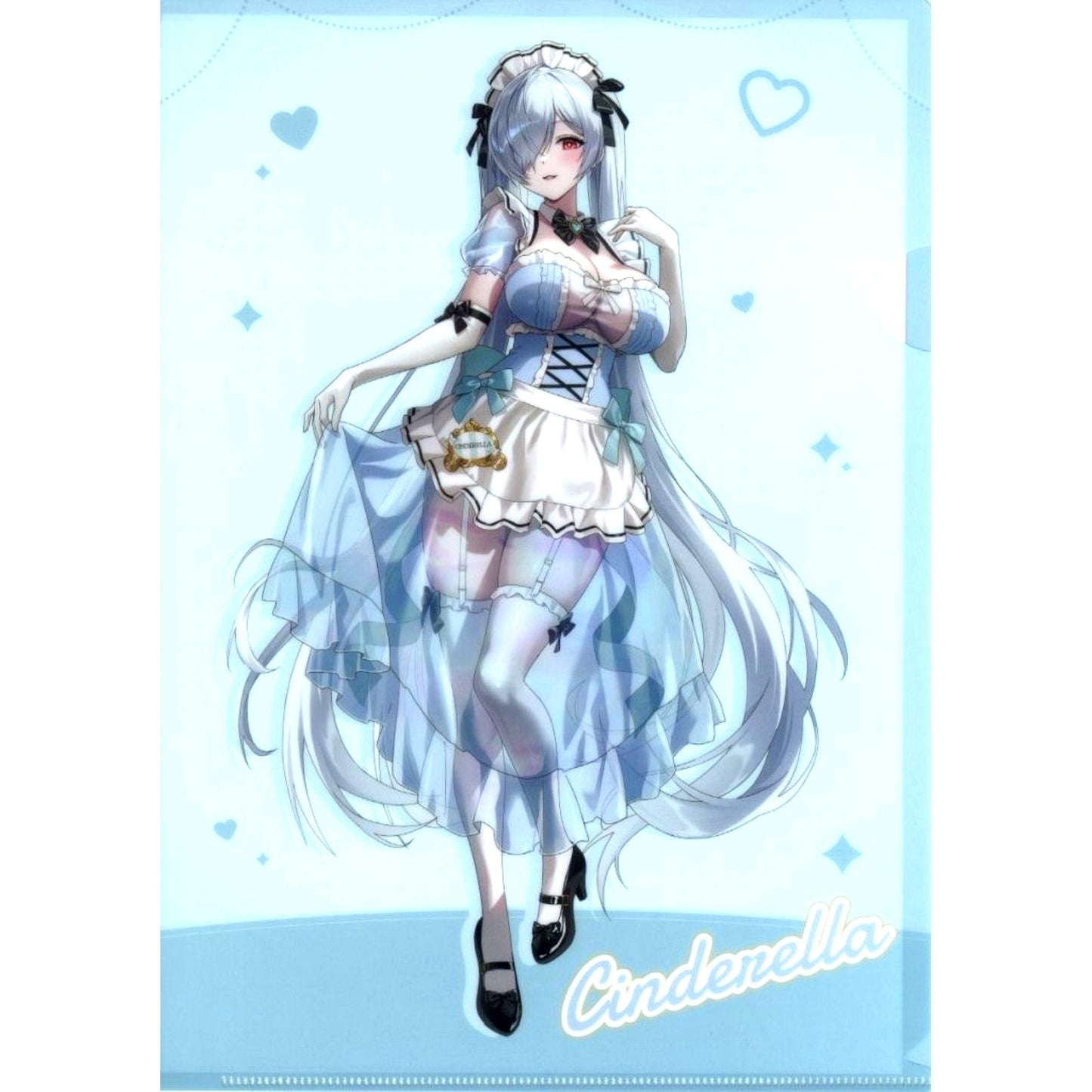 Cinderella Goddess of Victory: Nikke x and GALLERY Collabo Cafe A4 Clear File [USED]