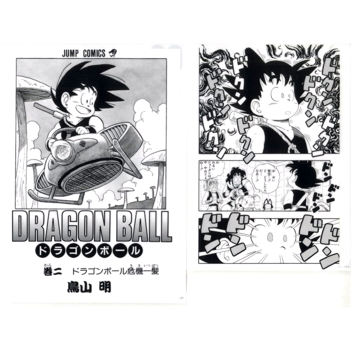 Vol. 2 Comics Clear File Set Vol. 1 to Vol. 21 Ichiban Kuji Dragon Ball 40th Part 1 Prize G [USED]