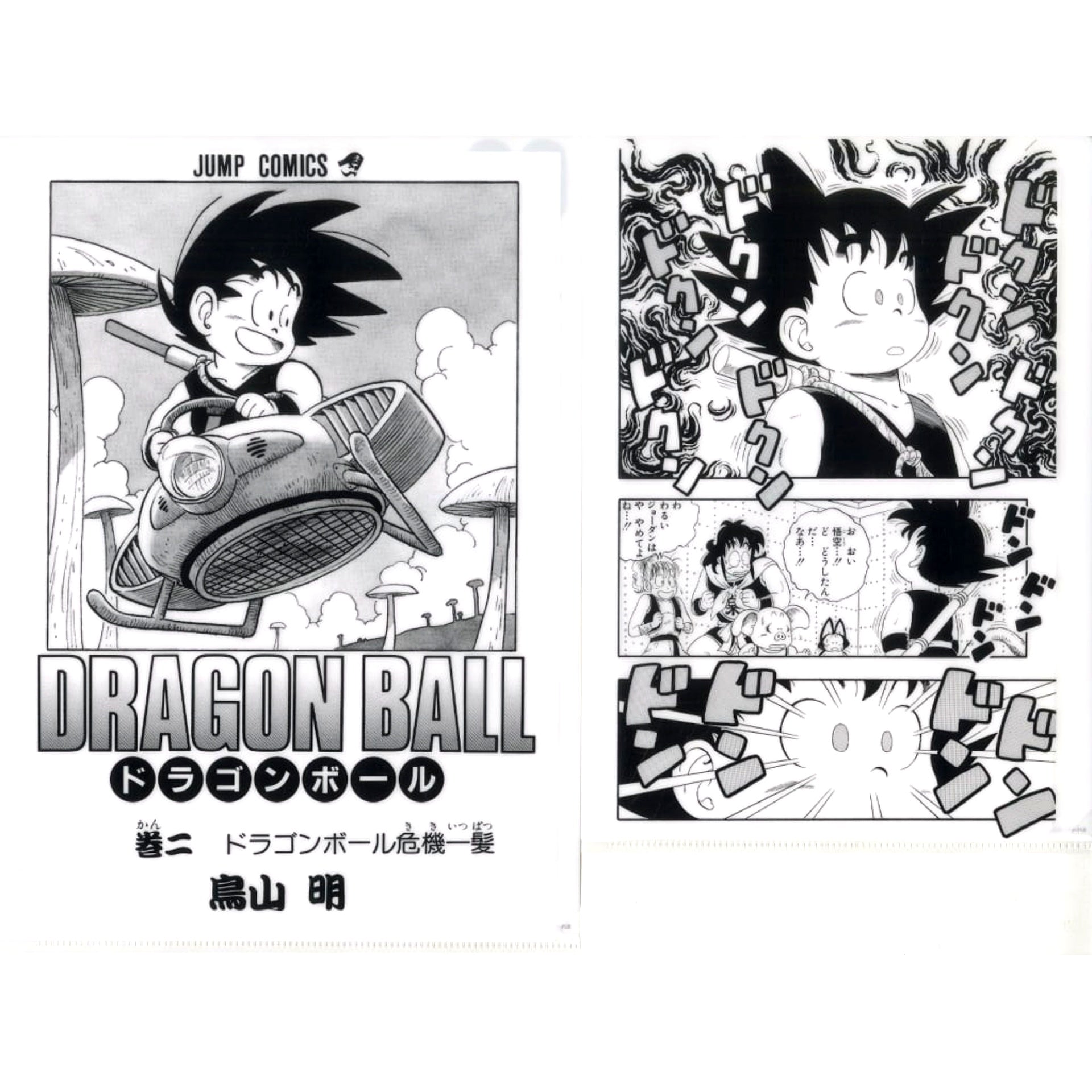 Vol. 2 Comics Clear File Set Vol. 1 to Vol. 21 Ichiban Kuji Dragon Ball 40th Part 1 Prize G [USED]