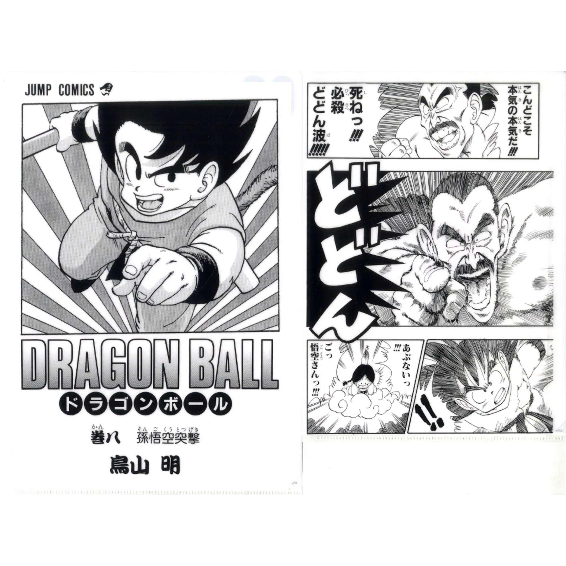 Vol. 8 G Prize Comics Clear File Set Vol. 1 to 21 Ichiban Kuji Dragon Ball 40th Sono Ichi [USED]