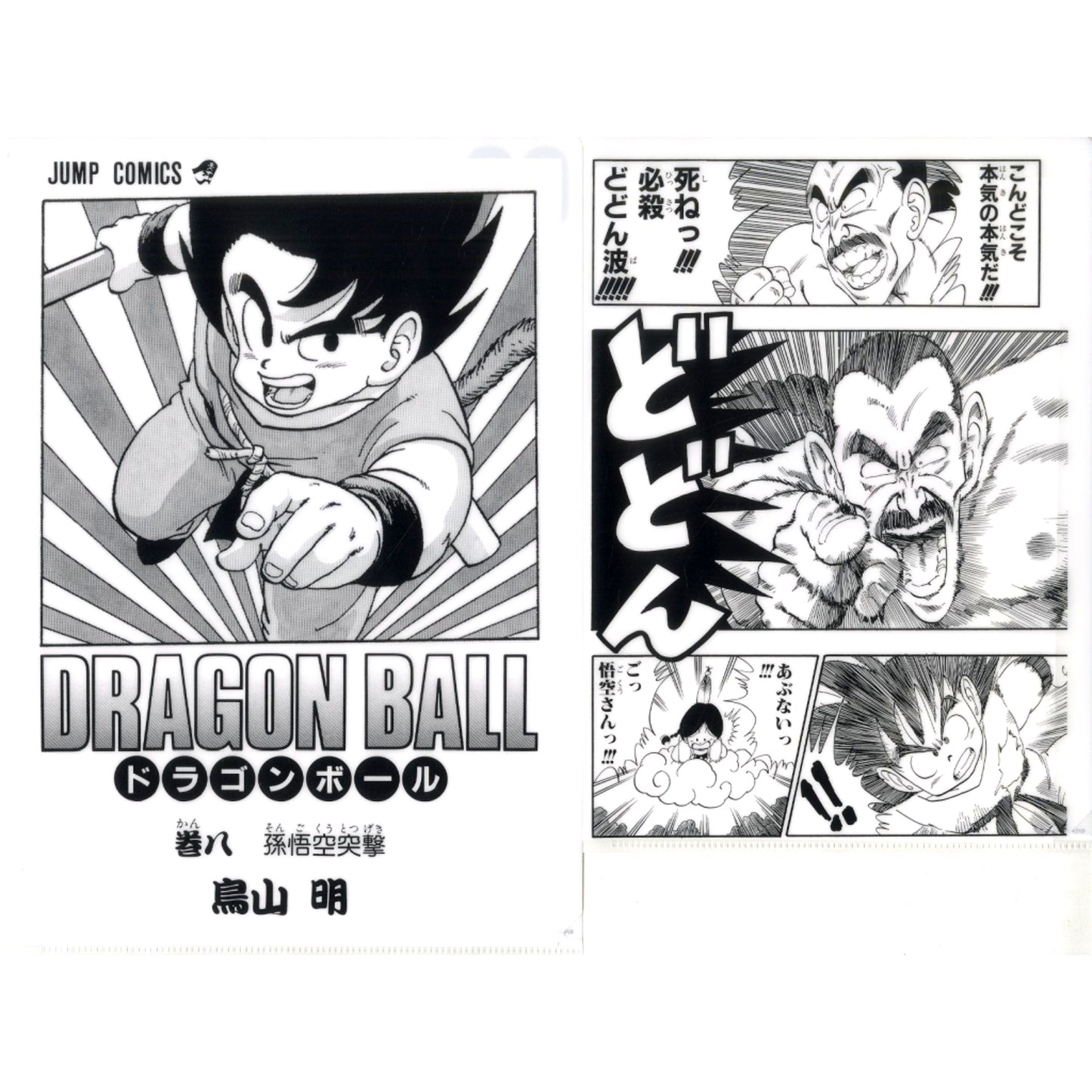 Vol. 8 G Prize Comics Clear File Set Vol. 1 to 21 Ichiban Kuji Dragon Ball 40th Sono Ichi [USED]