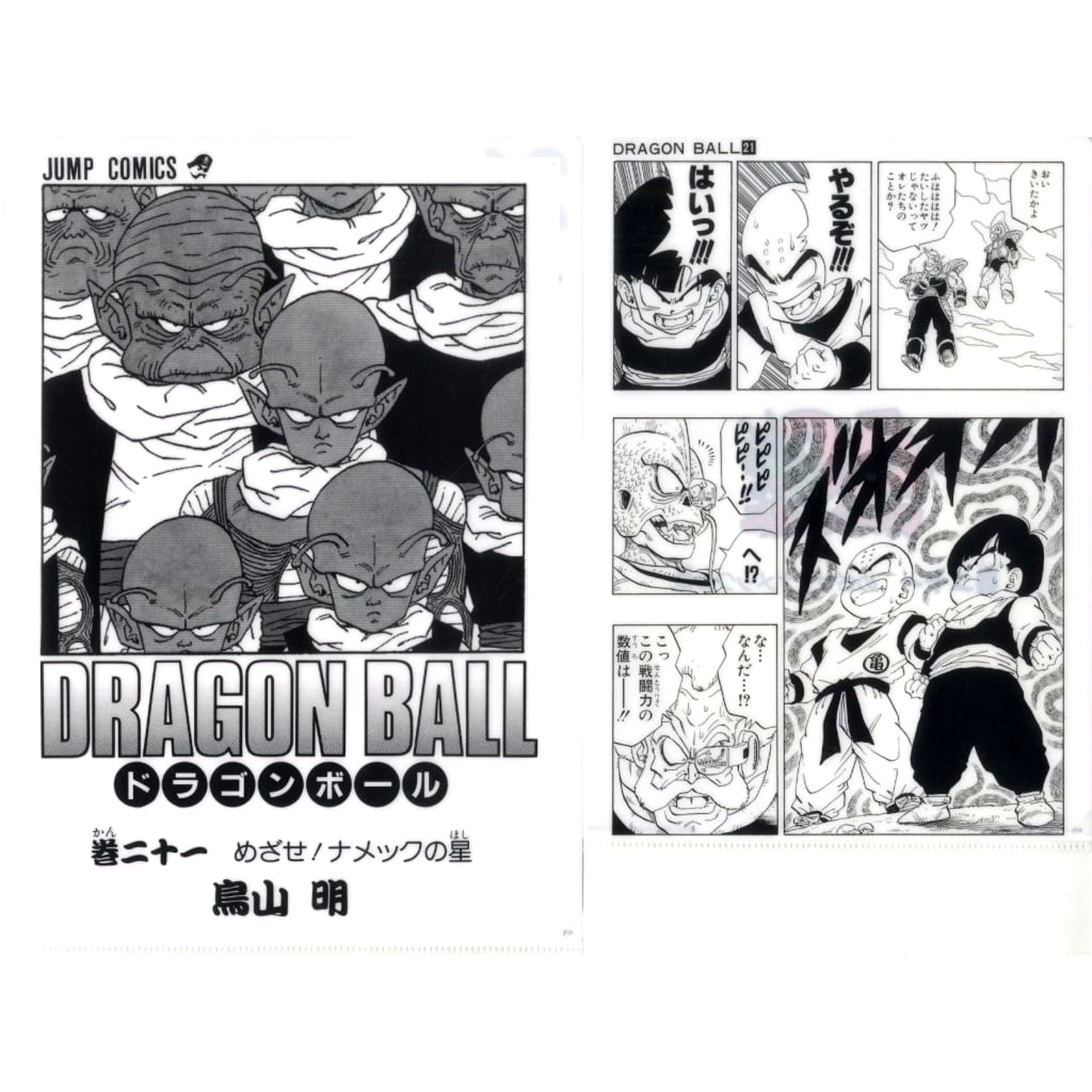 Dragon Ball Ichiban Kuji 40th Part 1 Comics Clear File Set Volume 21 Prize G [USED]