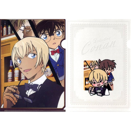 Wedding Eve K Prize Detective Conan Memorial Cut FILE.3 Clear File Set Sega Lucky Kuji [USED]