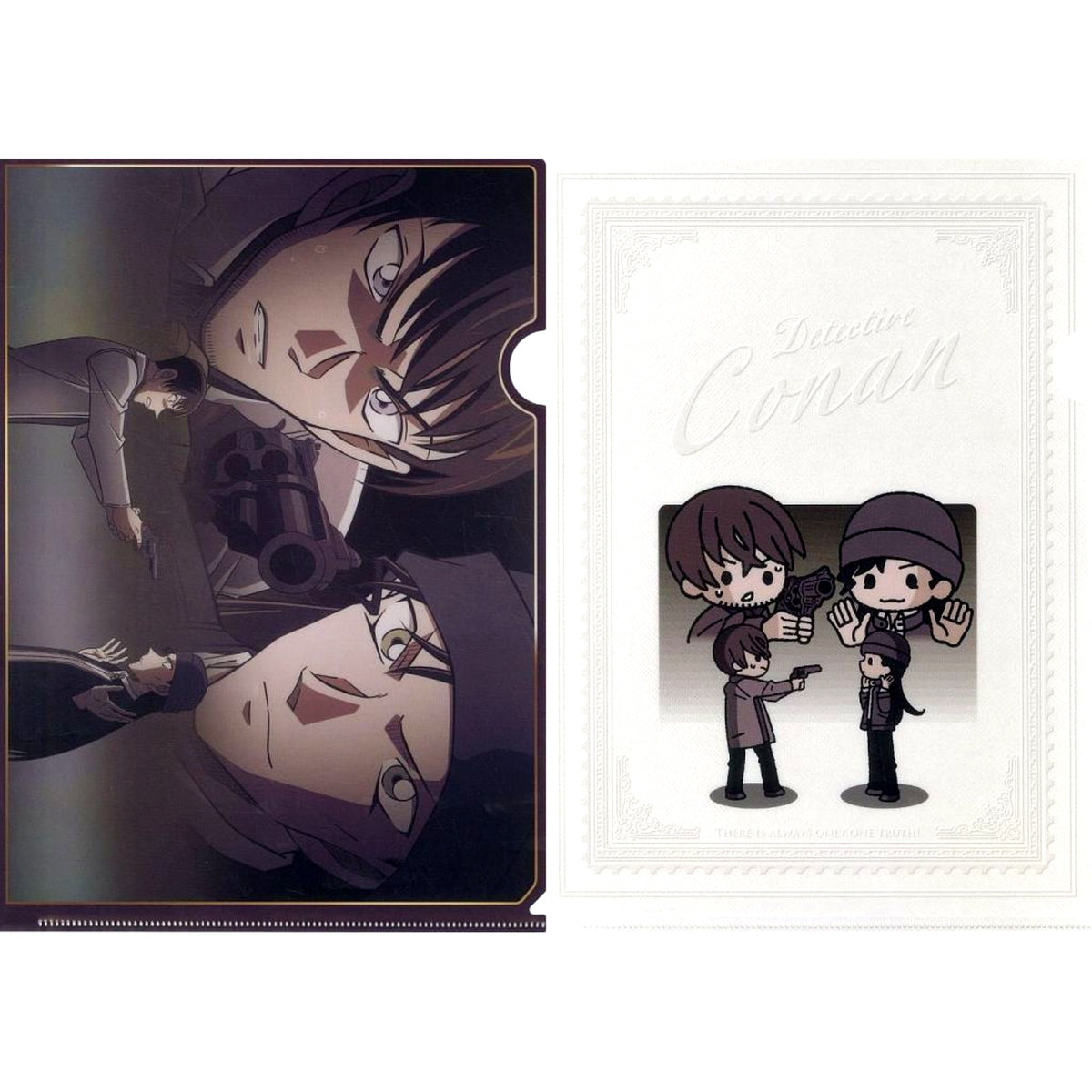 Betrayal Stage K Prize Detective Conan Memorial Cut FILE.3 Clear File Set Sega Lucky Kuji [USED]