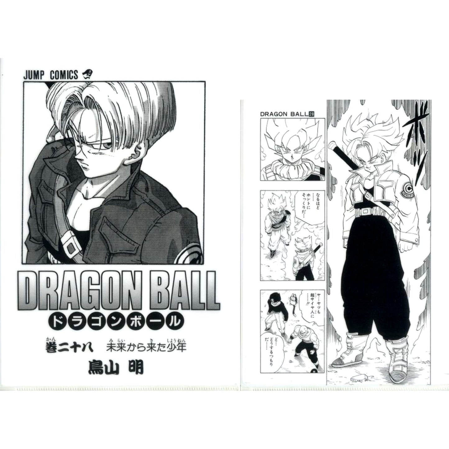 Vol. 28 G Prize Comics Clear File Set Vol. 22 to 42 Ichiban Kuji Dragon Ball 40th Sono Ni [USED]