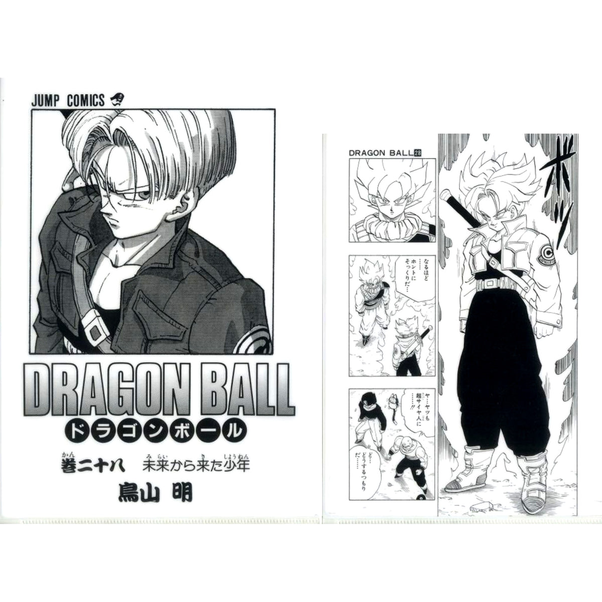 Vol. 28 G Prize Comics Clear File Set Vol. 22 to 42 Ichiban Kuji Dragon Ball 40th Sono Ni [USED]