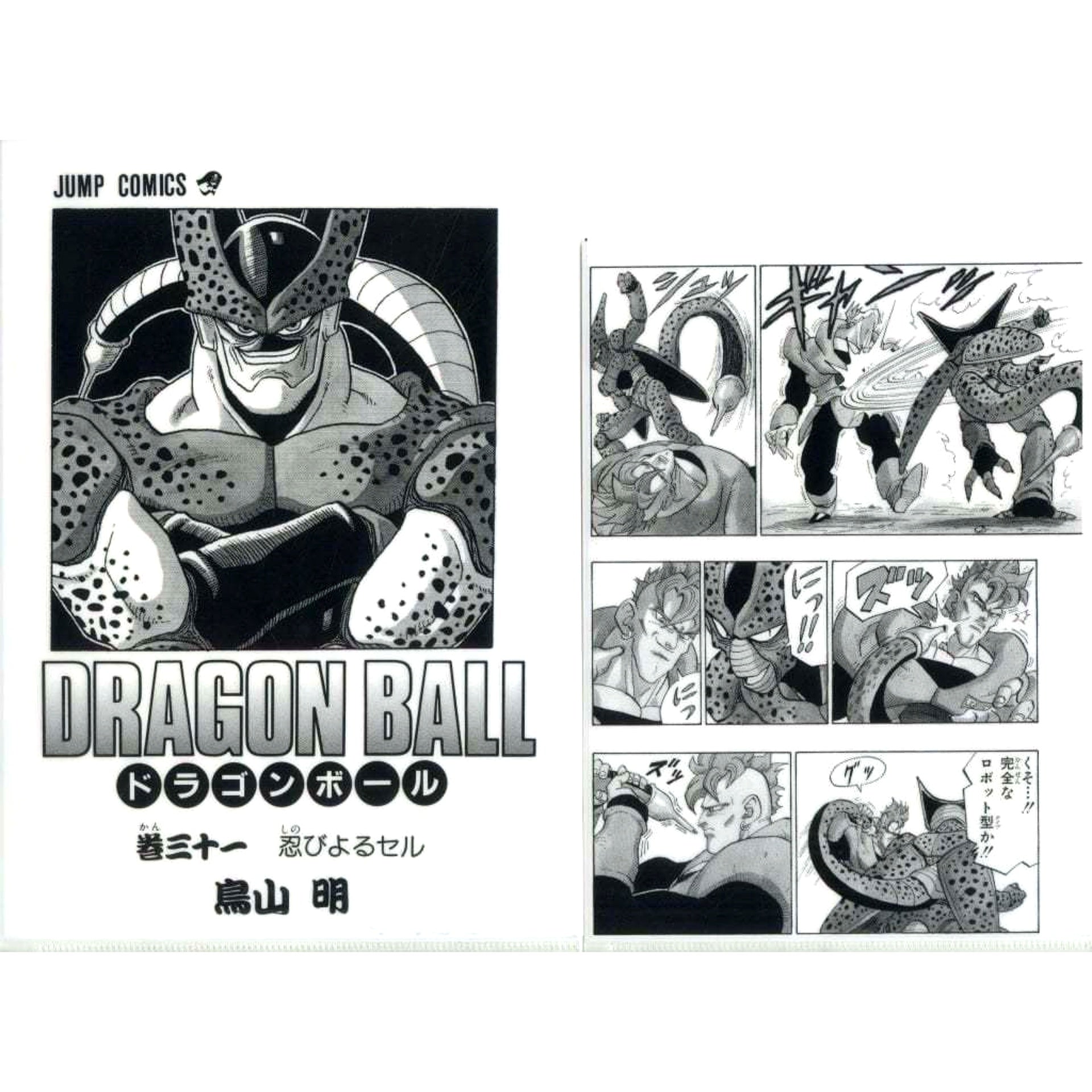Vol. 31 Comics Clear File Set Vol. 22 to Vol. 42 Ichiban Kuji Dragon Ball 40th Part 2 Prize G [USED]