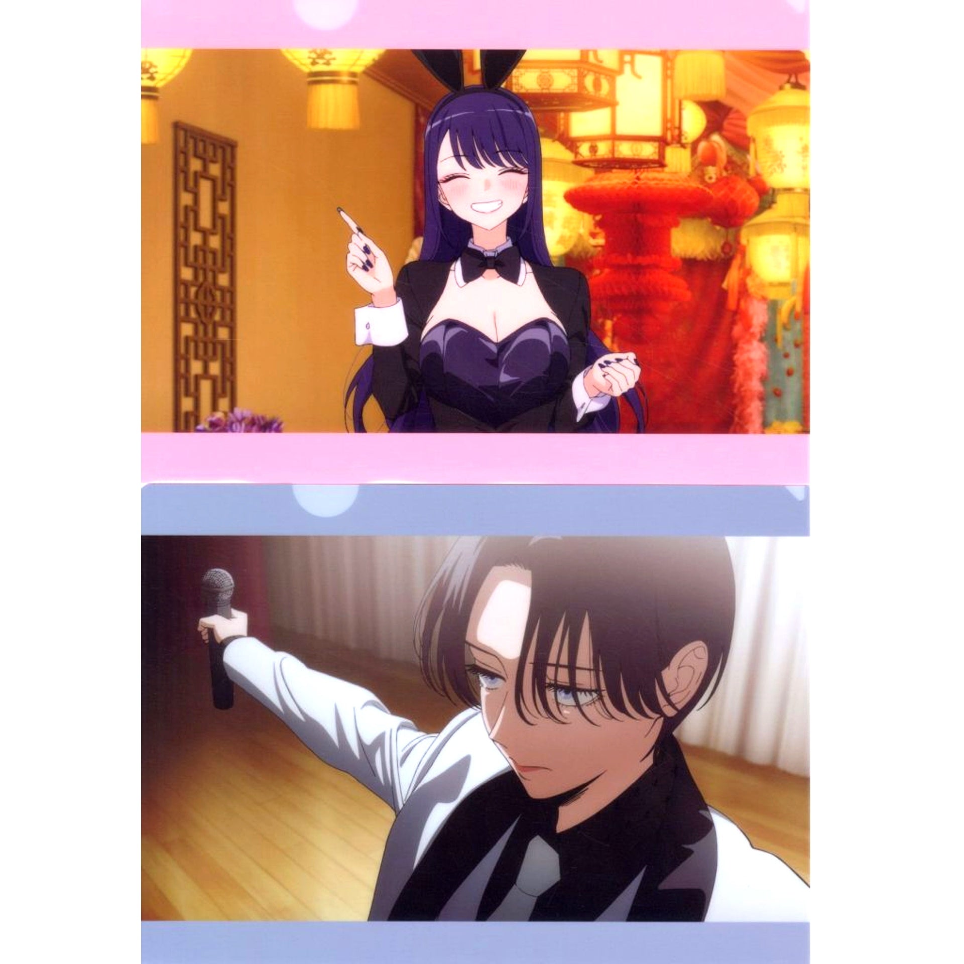 Marin Kitagawa Arisa Izayoi Marin Kitagawa Menswear Clear File Set G Prize Ichiban Kuji TV Anime My Dress-Up Darling Season 2 [USED]
