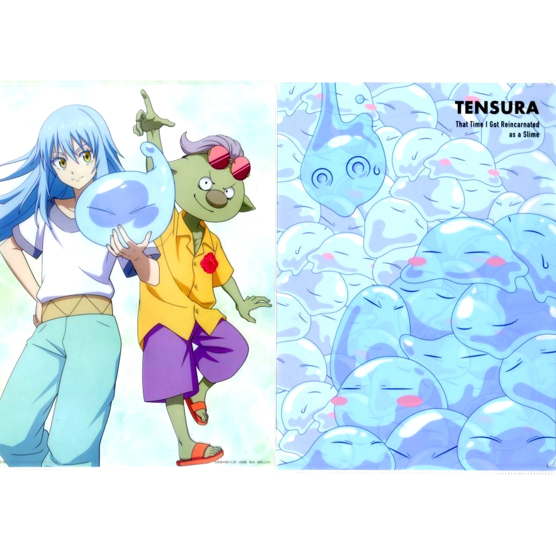 Rimuru Tempest Gobta Clear File Set G Prize Ichiban Kuji That Time I Got Reincarnated as a Slime The Movie Tears of the Azure Sea [USED]