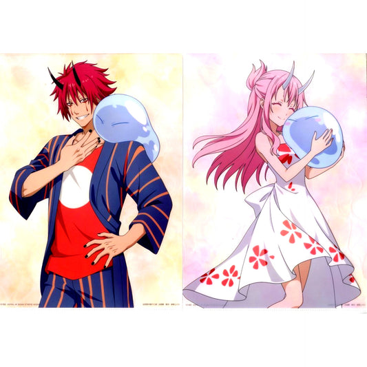 Benimaru Shuna Clear File Set G Prize Ichiban Kuji That Time I Got Reincarnated as a Slime The Movie Tears of the Azure Sea [USED]