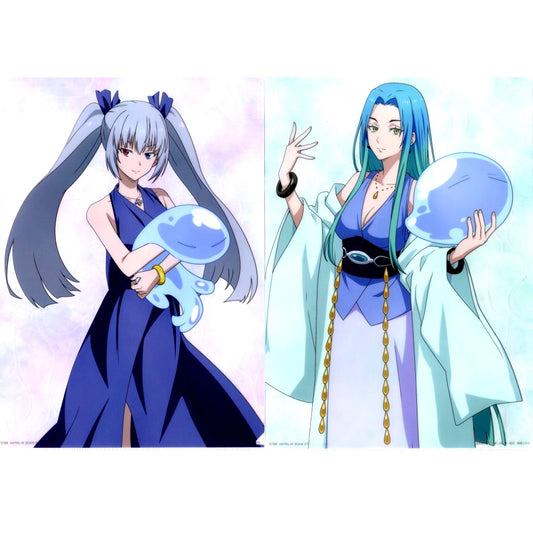 Luminous Yura Clear File Set G Prize Ichiban Kuji That Time I Got Reincarnated as a Slime The Movie Tears of the Azure Sea [USED]