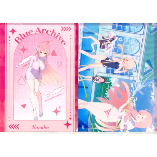 Hanako Urawa J Prize Blue Archive Vol.3 Clear File Set Ichiban Kuji [USED]