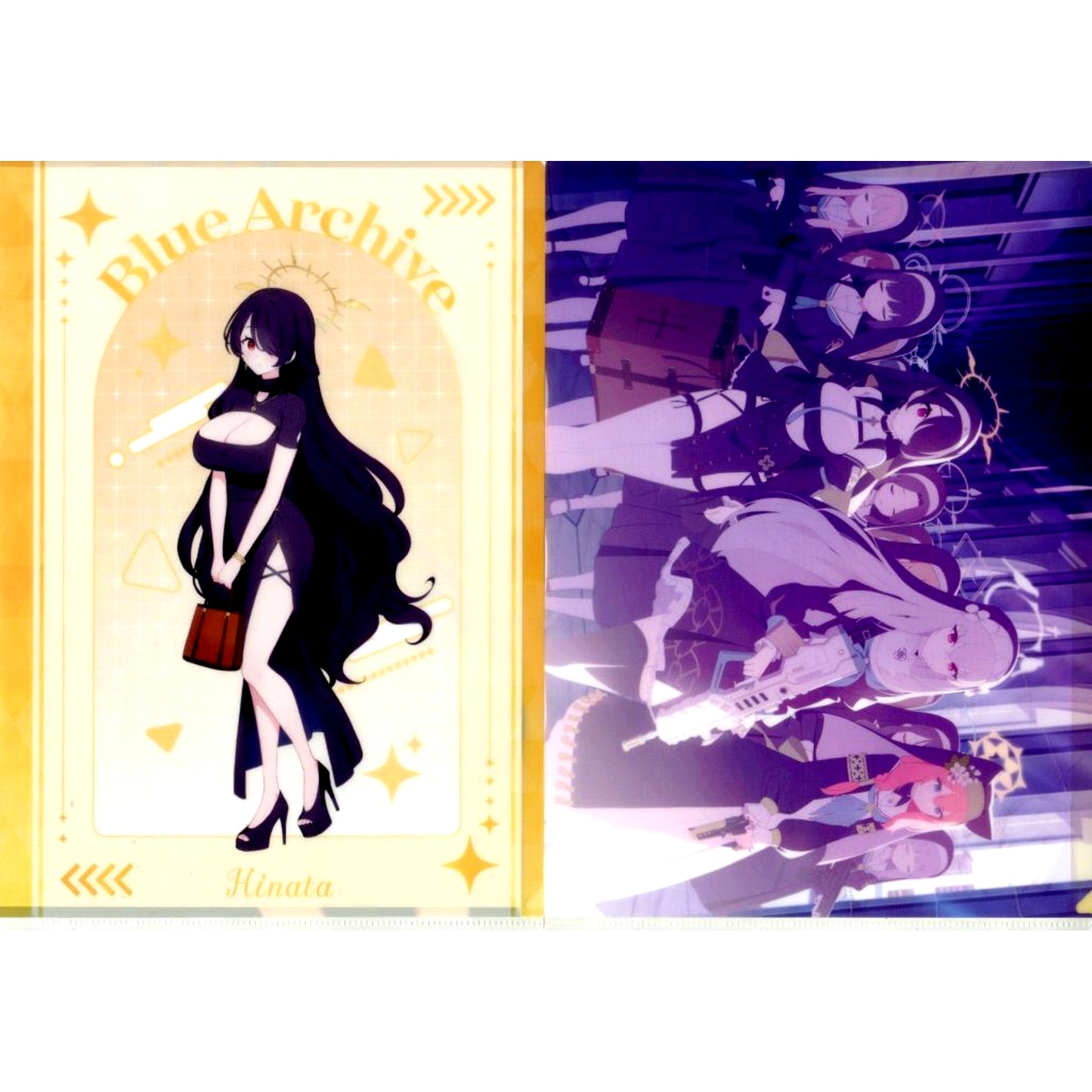 Hinata Wakaba J Prize Blue Archive Vol.3 Clear File Set Ichiban Kuji [USED]