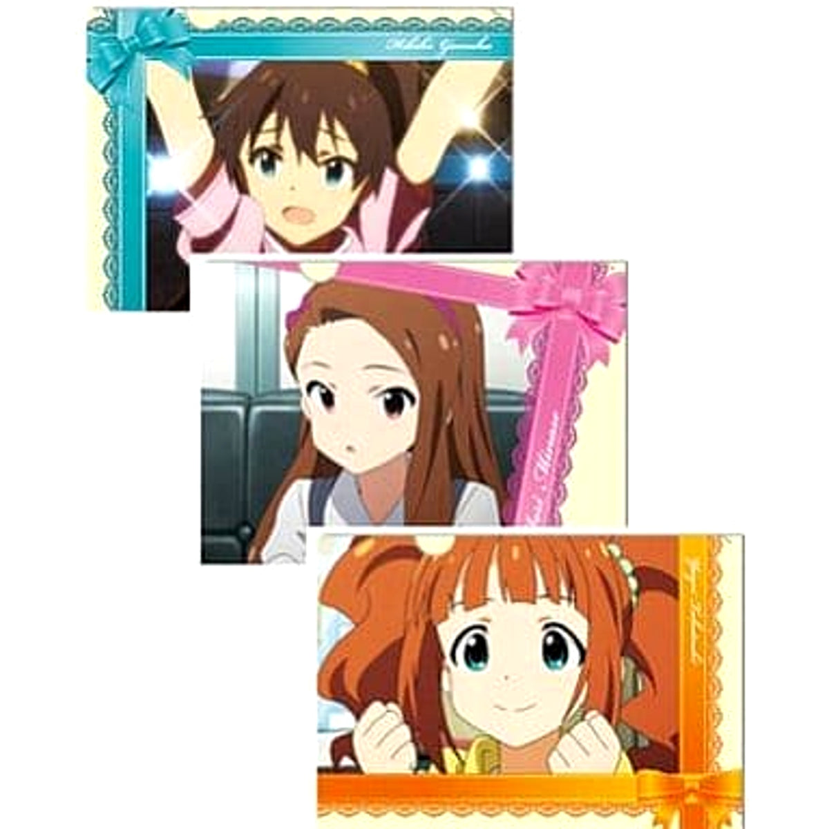 THE IDOLM@STER Hibiki Ganaha & Others Ichiban Kuji File Folder Prize C [USED]