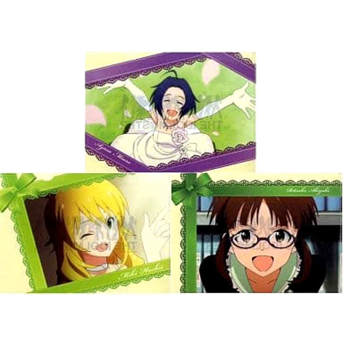 THE IDOLM@STER Ritsuko Azusa Miki Ichiban Kuji File Folder Prize C [USED]