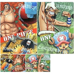 One Piece Brook & Others Ichiban Kuji Romance Dawn For The New World Part 2 Clear File & Sticker Prize I [USED]