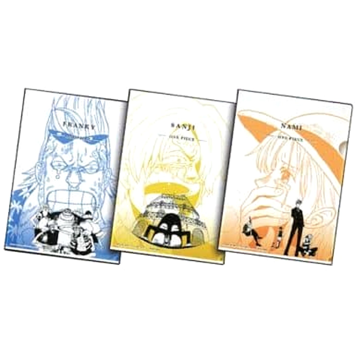 One Piece Nami Sanji Franky Ichiban Kuji Memories File Folder Prize H [USED]