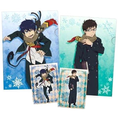 Blue Exorcist Rin Okumura Yukio Okumura Ichiban Kuji Blue Flame Again Clear File Set Prize F [USED]