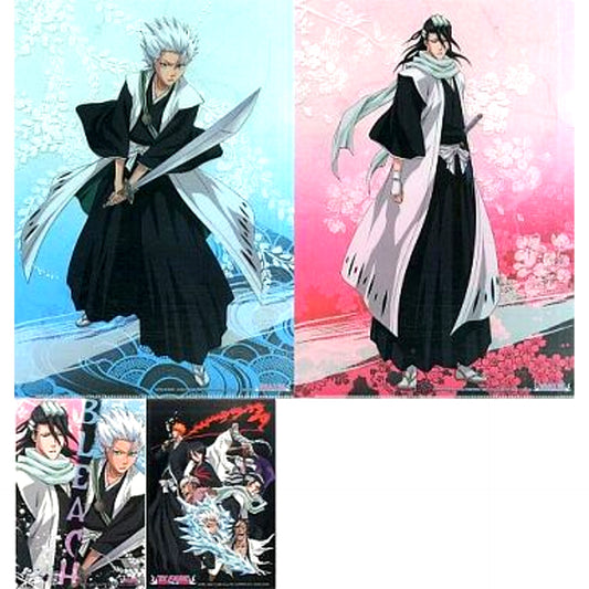 Captain Set F Prize Bleach Clear File Set Ichiban Kuji V [USED]