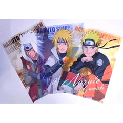 Naruto: Shippuden Naruto & Others Ichiban Kuji Clear File Set Prize F [USED]