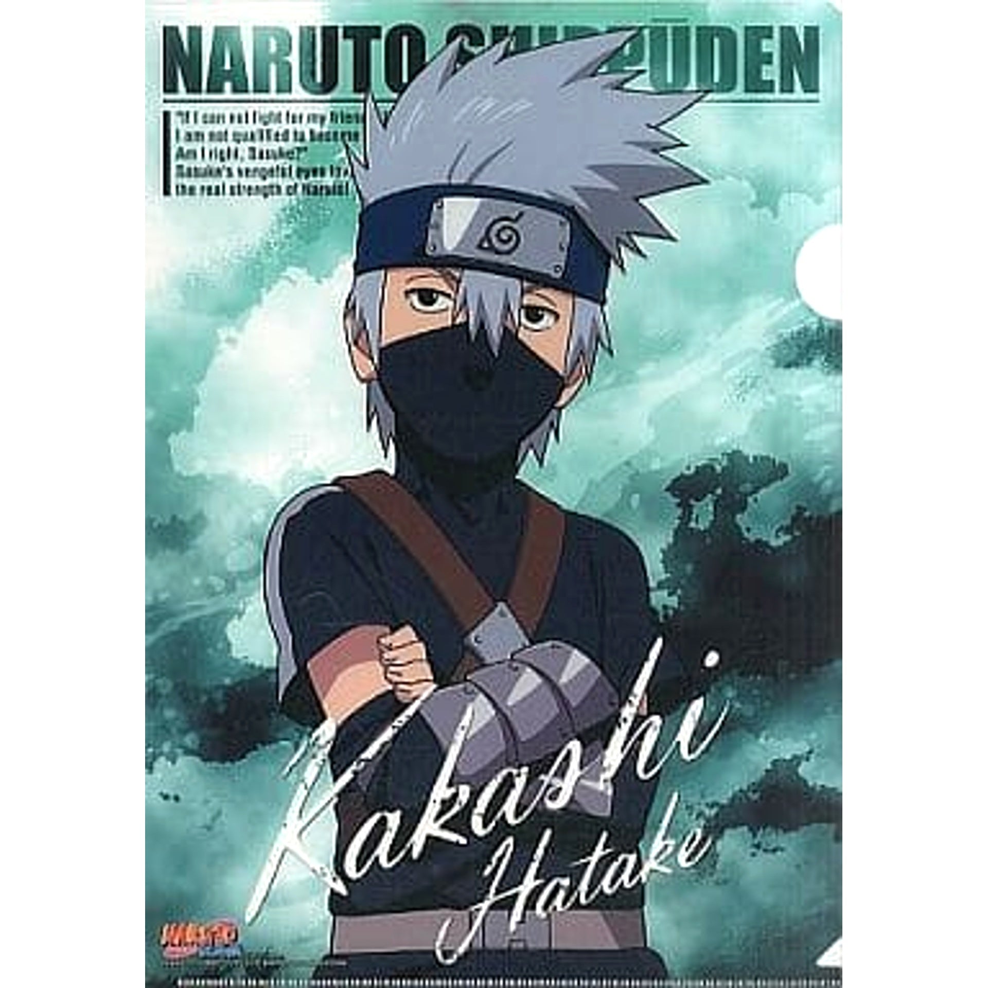 Naruto: Shippuden Kakashi Ichiban Kuji File Folder Prize F [USED]