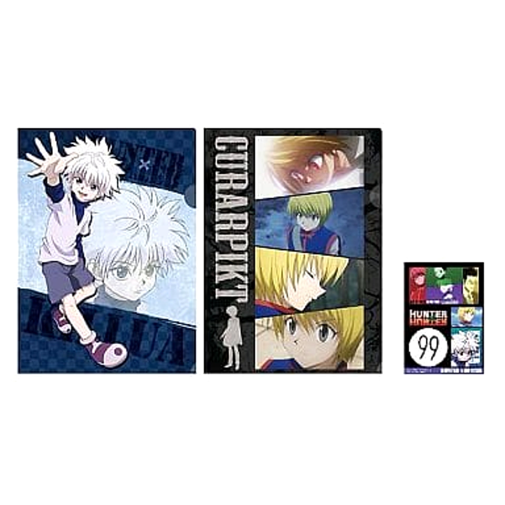 Hunter x Hunter Killua Zoldyck Ichiban Kuji Clear File Set Prize C [USED]
