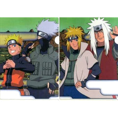 Naruto: Shippuden Master Disciple Relationship Ichiban Kuji Inherited Bonds Clear File Set Clear File Prize [USED]