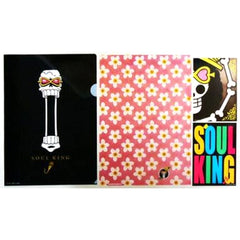 One Piece Brook Ichiban Kuji Swordsman Arc Clear File & Sticker Prize H [USED]