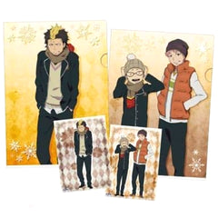 Blue Exorcist Ryuji Suguro & Others Ichiban Kuji Blue Flame Again Clear File Set Prize F [USED]