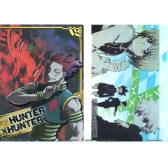 Hunter x Hunter Hisoka & Others D-4 Ichiban Kuji Scarlet Reminiscence A4 File Folder Set Prize D [USED]