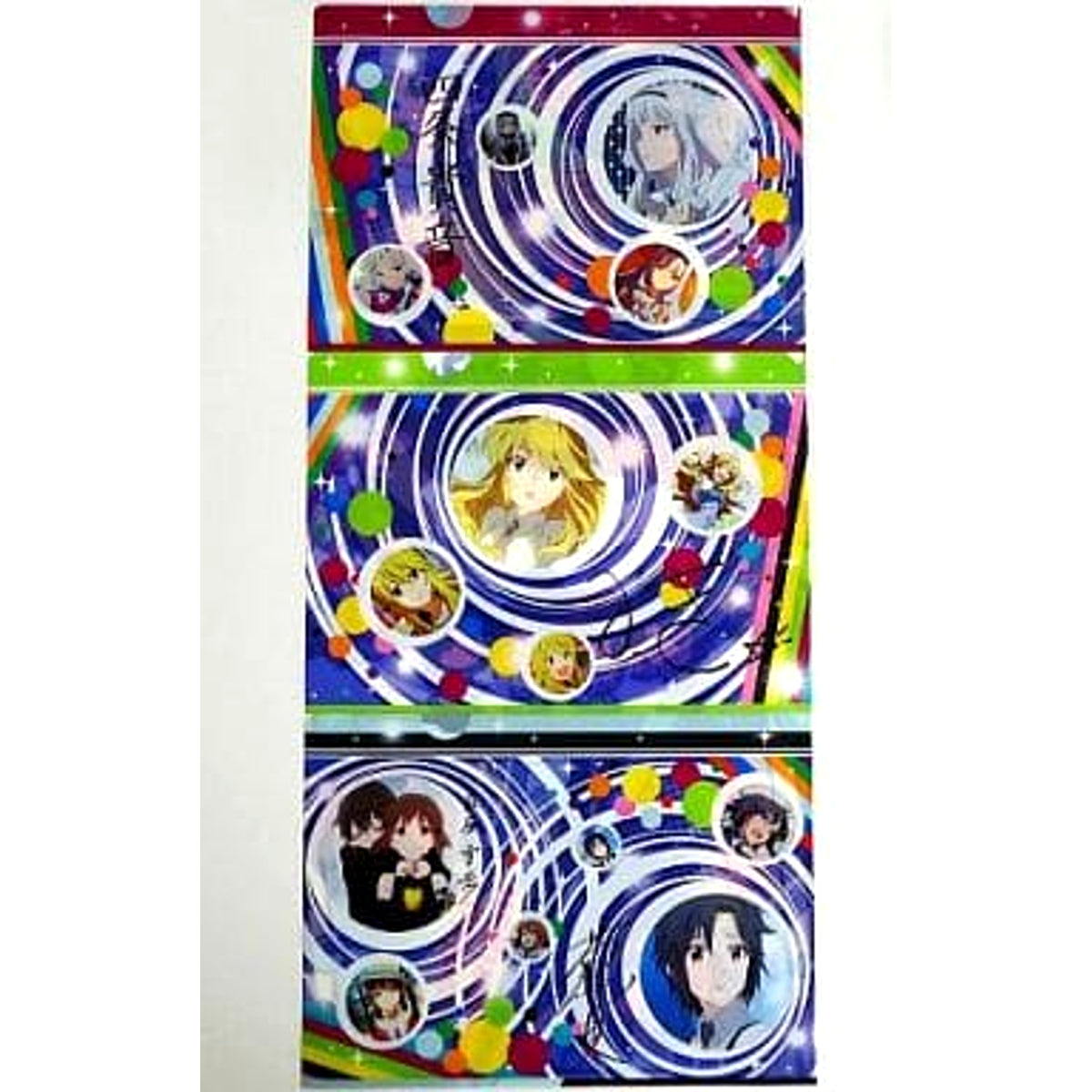 THE IDOLM@STER Groovy Tune Purple Ichiban Kuji Kyunchara World File Folder Prize F [USED]