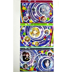 THE IDOLM@STER Groovy Tune Purple Ichiban Kuji Kyunchara World File Folder Prize F [USED]
