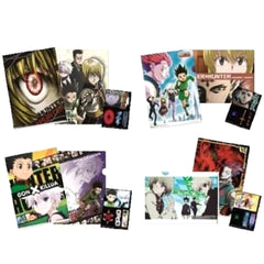Hunter x Hunter Kurapika & Others All 4 Types Set Ichiban Kuji Scarlet Reminiscence A4 File Folder Set Prize D [USED]
