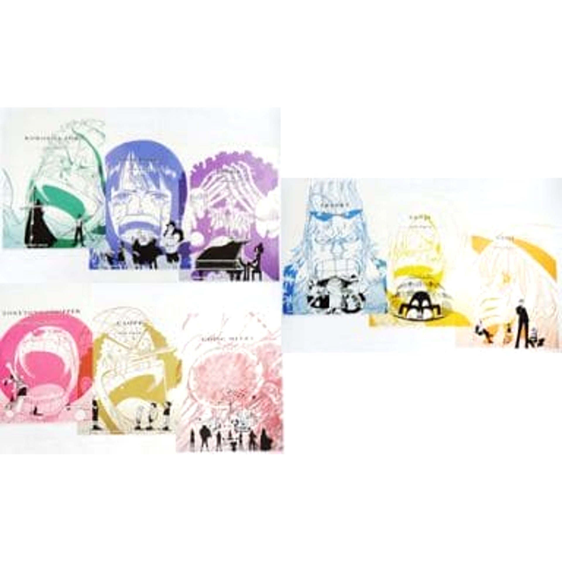 One Piece Robin & Others All 3 Types Set Ichiban Kuji Memories File Folder Prize H [USED]